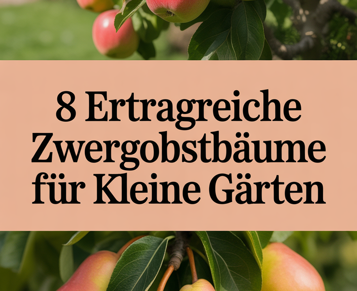 8 ertragreiche Zwergobstbäume für kleine Gärten