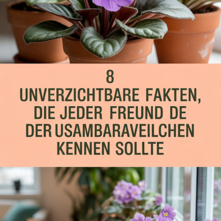 8 unverzichtbare Fakten, die jeder Freund der Usambaraveilchen kennen sollte