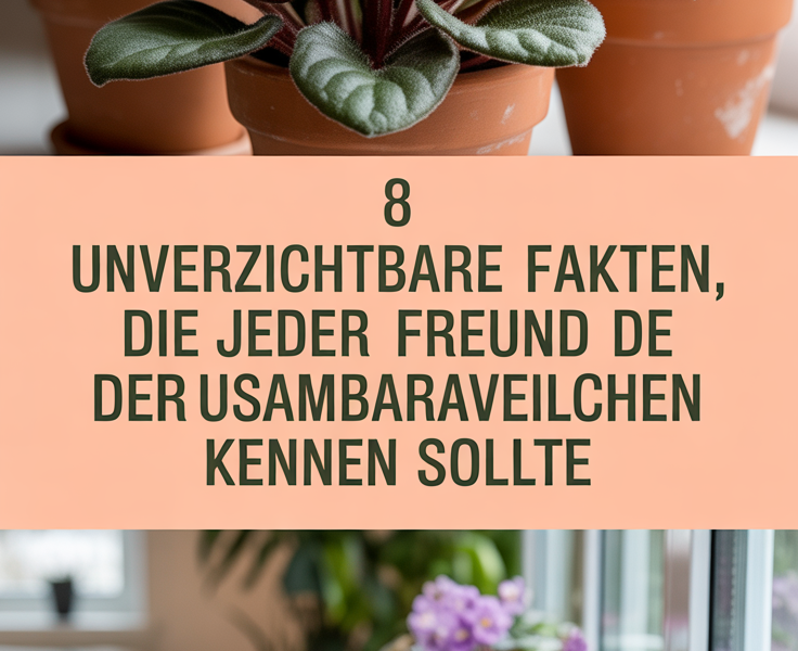 8 unverzichtbare Fakten, die jeder Freund der Usambaraveilchen kennen sollte