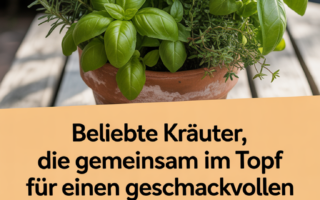 Beliebte Kräuter, die gemeinsam im Topf für einen geschmackvollen Garten gedeihen
