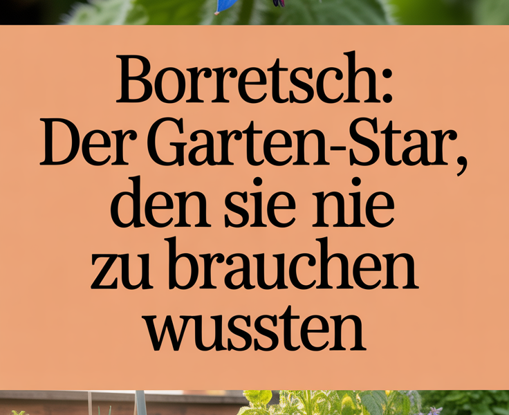 Borretsch: Der Garten-Star, den Sie nie zu brauchen wussten