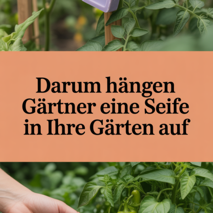 Darum hängen Gärtner eine Seife in ihre Gärten auf