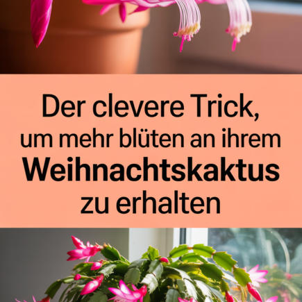 Der clevere Trick, um mehr Blüten an Ihrem Weihnachtskaktus zu erhalten
