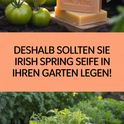 Deshalb sollten Sie Irish Spring Seife in Ihren Garten legen!