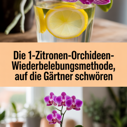 Die 1-Zitronen-Orchideen-Wiederbelebungsmethode, auf die Gärtner schwören