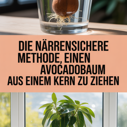 Die Narrensichere Methode, einen Avocadobaum aus einem Kern zu ziehen