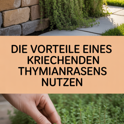 Die Vorteile eines kriechenden Thymianrasens nutzen
