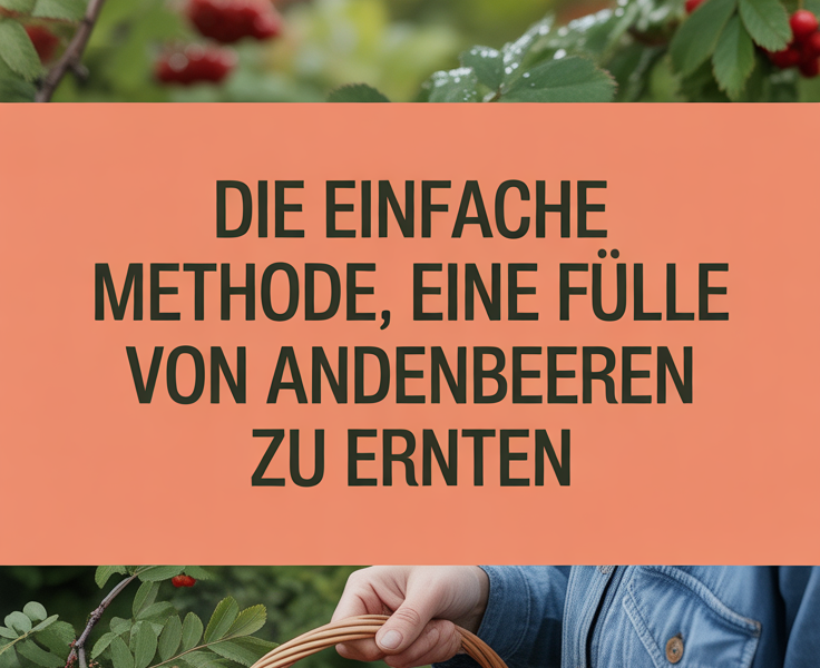 Die einfache Methode, eine Fülle von Andenbeeren zu ernten