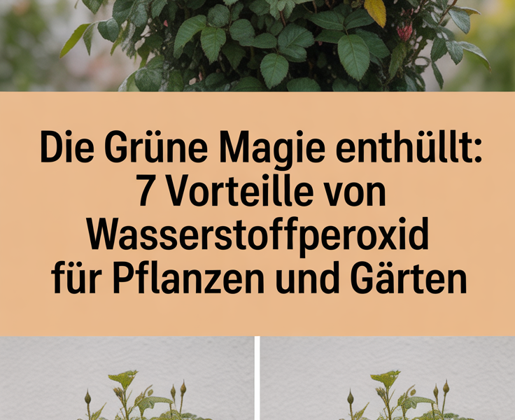 Die grüne Magie enthüllt: 7 Vorteile von Wasserstoffperoxid für Pflanzen und Gärten