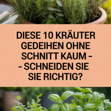 Diese 10 Kräuter gedeihen ohne Schnitt kaum – Schneiden Sie sie richtig?