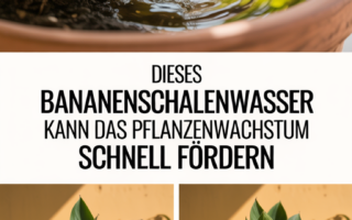 Dieses Bananenschalenwasser Kann Das Pflanzenwachstum Schnell Fördern