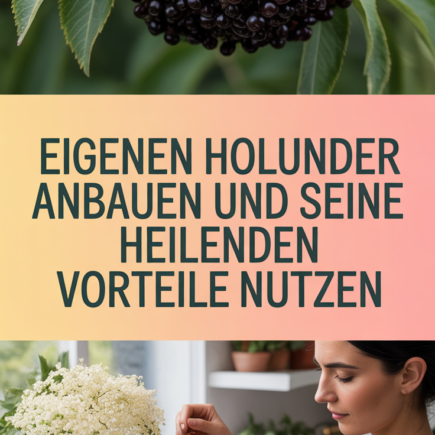 Eigenen Holunder anbauen und seine heilenden Vorteile nutzen