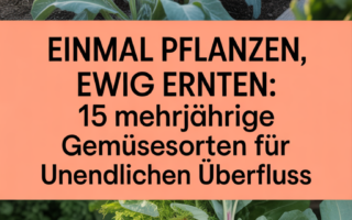 Einmal pflanzen, ewig ernten: 15 mehrjährige Gemüsesorten für unendlichen Überfluss