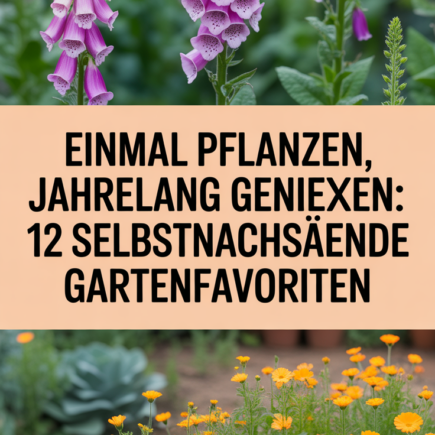 Einmal pflanzen, jahrelang genießen: 12 selbstnachsähende Gartenfavoriten