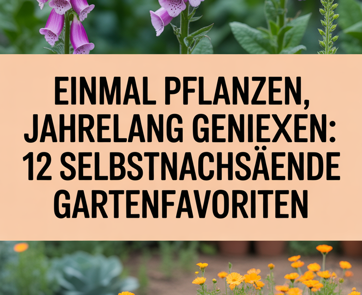 Einmal pflanzen, jahrelang genießen: 12 selbstnachsähende Gartenfavoriten