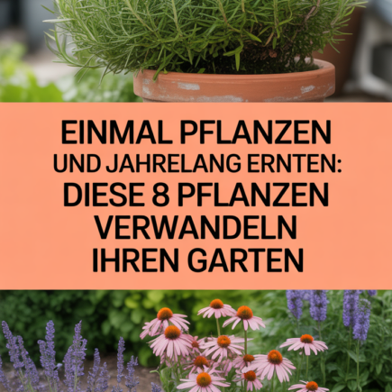 Einmal pflanzen und jahrelang ernten: Diese 8 Pflanzen verwandeln Ihren Garten