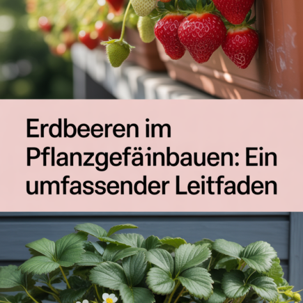 Erdbeeren im Pflanzgefäß anbauen: Ein umfassender Leitfaden