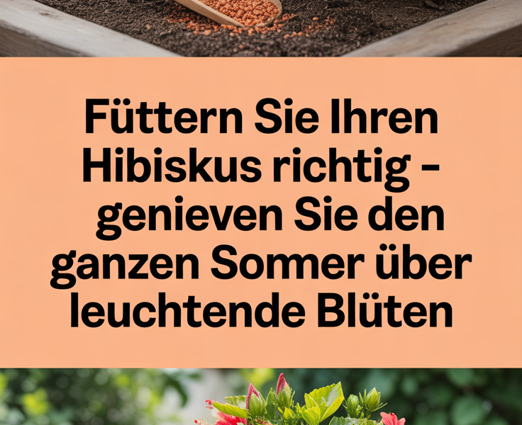 Füttern Sie Ihren Hibiskus richtig – Genießen Sie den ganzen Sommer über leuchtende Blüten