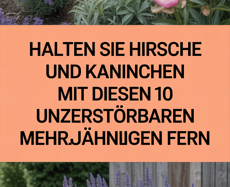 Halten Sie Hirsche und Kaninchen mit diesen 10 unzerstörbaren mehrjährigen Pflanzen fern
