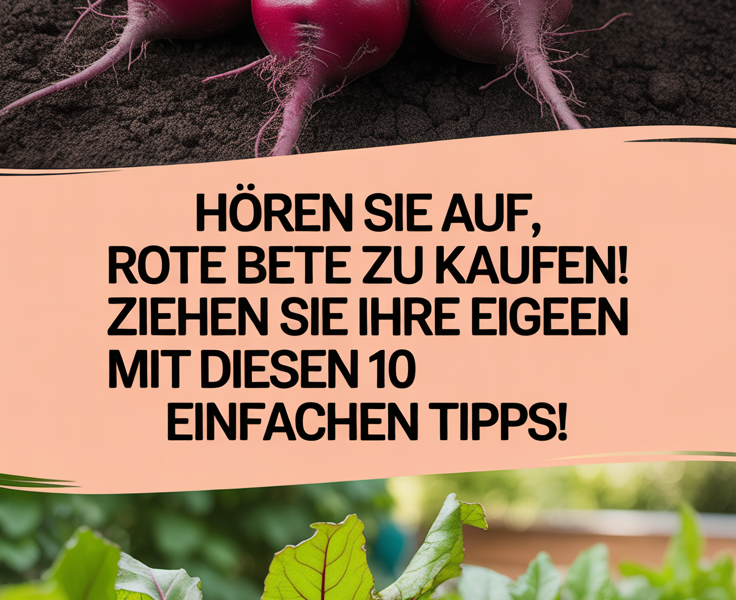 Hören Sie auf, Rote Bete zu kaufen! Ziehen Sie Ihre eigenen mit diesen 10 einfachen Tipps!