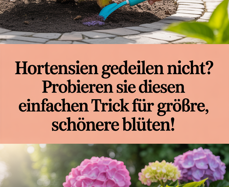 Hortensien gedeihen nicht? Probieren Sie diesen einfachen Trick für größere, schönere Blüten!