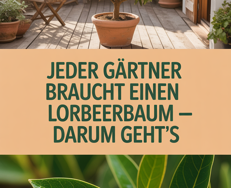 Jeder Gärtner braucht einen Lorbeerbaum – darum geht’s