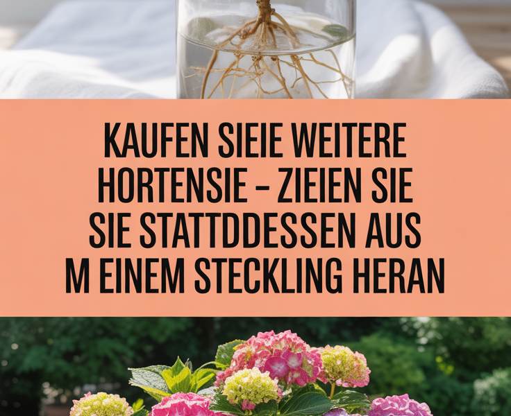 Kaufen Sie keine weitere Hortensie – ziehen Sie sie stattdessen aus einem Steckling heran