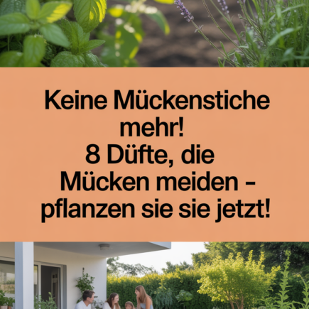 Keine Mückenstiche mehr! 8 Düfte, die Mücken meiden – Pflanzen Sie sie jetzt!
