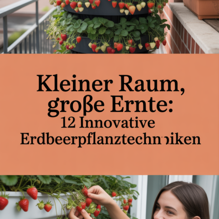 Kleiner Raum, große Ernte: 12 innovative Erdbeerpflanztechniken