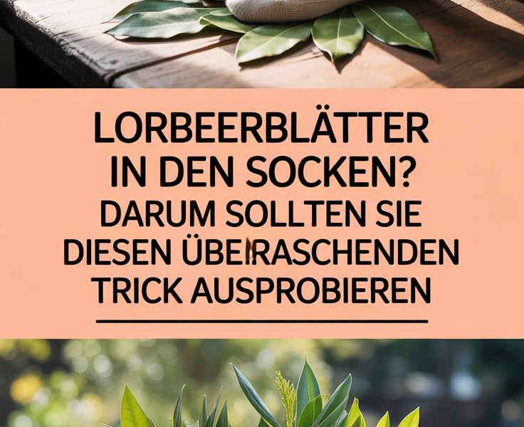 Lorbeerblätter in den Socken? Darum sollten Sie diesen überraschenden Trick ausprobieren