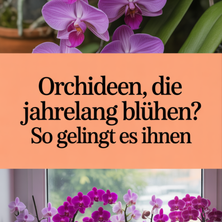 Orchideen, die jahrelang blühen? So gelingt es Ihnen