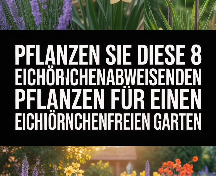 Pflanzen Sie diese 8 eichhörnchenabweisenden Pflanzen für einen eichhörnchenfreien Garten