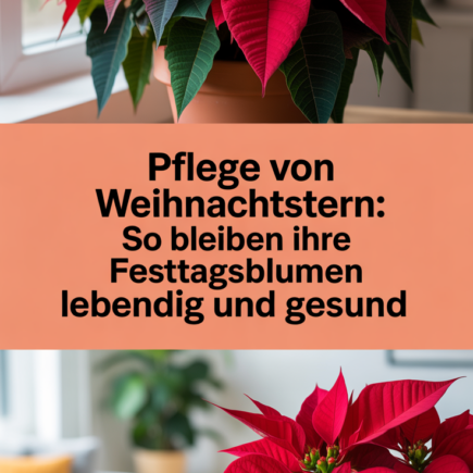 Pflege von Weihnachtsstern: So bleiben Ihre Festtagsblumen lebendig und gesund