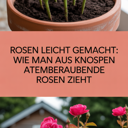Rosen leicht gemacht: Wie man aus Knospen atemberaubende Rosen zieht