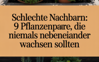 Schlechte Nachbarn: 9 Pflanzenpaare, die niemals nebeneinander wachsen sollten