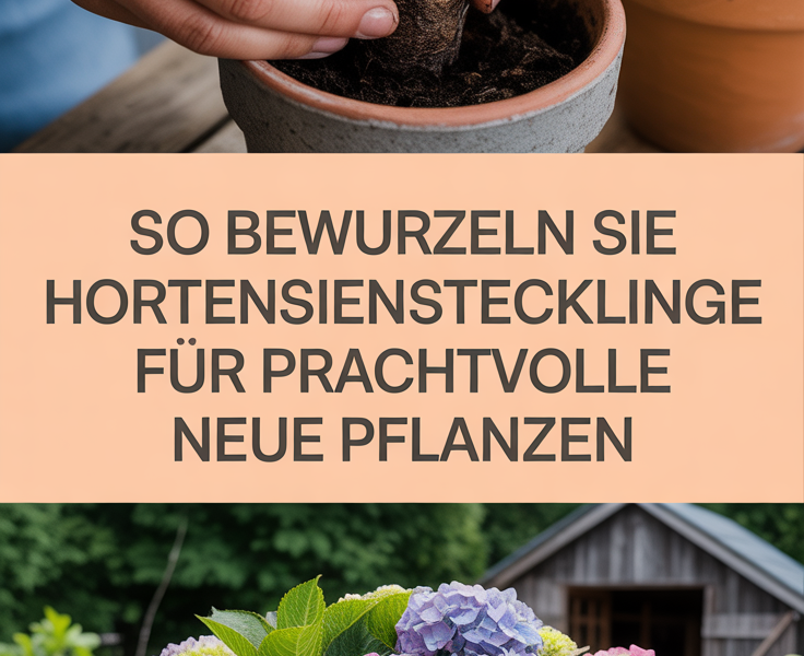 So bewurzeln Sie Hortensienstecklinge für prachtvolle neue Pflanzen