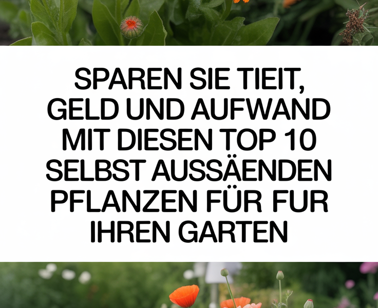 Sparen Sie Zeit, Geld und Aufwand mit diesen Top 10 selbst aussäenden Pflanzen für Ihren Garten