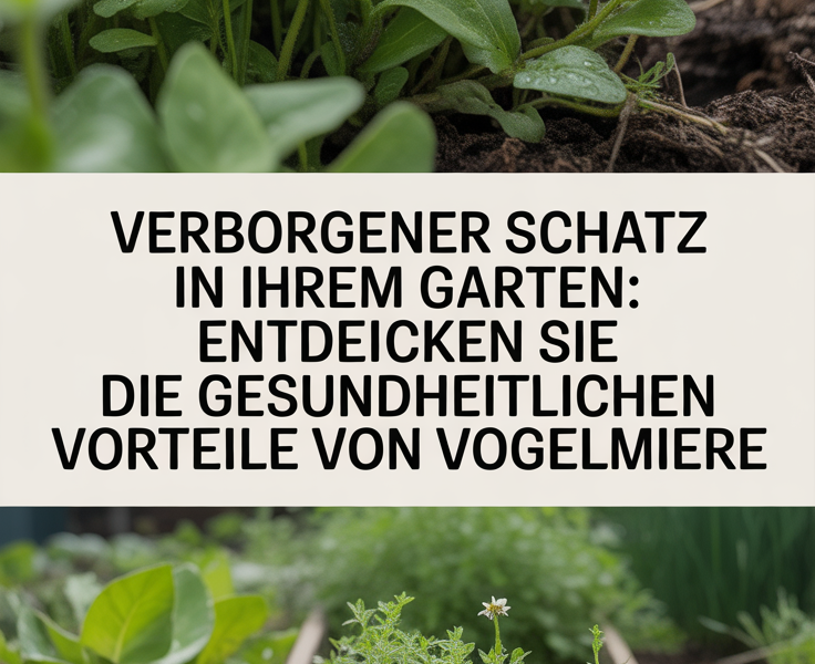 Verborgener Schatz in Ihrem Garten: Entdecken Sie die gesundheitlichen Vorteile von Vogelmiere