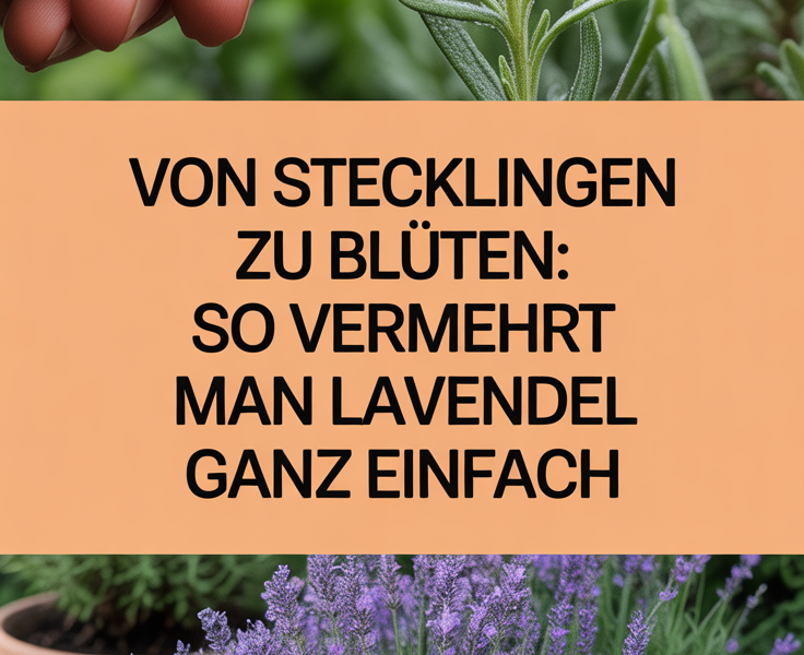 Von Stecklingen zu Blüten: So vermehrt man Lavendel ganz einfach