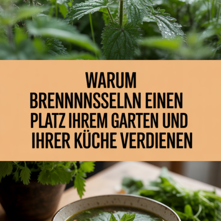 Warum Brennnesseln einen Platz in Ihrem Garten und Ihrer Küche verdienen