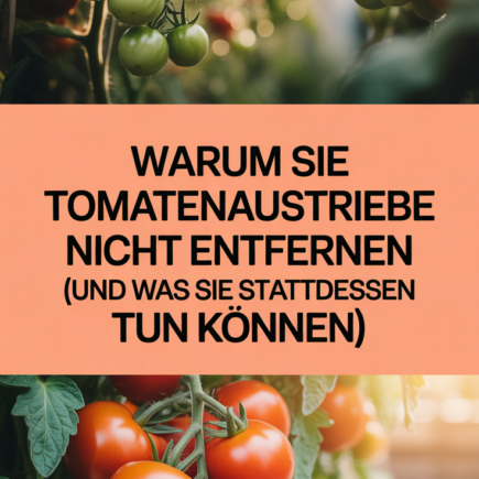 Warum Sie Tomatenaustriebe nicht entfernen sollten (und was Sie stattdessen tun können)