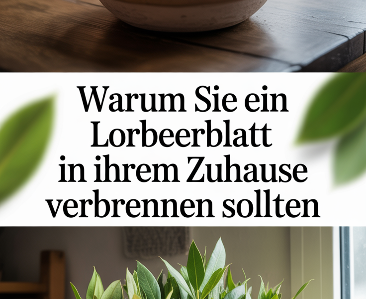 Warum Sie ein Lorbeerblatt in Ihrem Zuhause verbrennen sollten