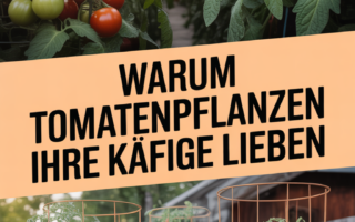 Warum Tomatenpflanzen ihre Käfige lieben
