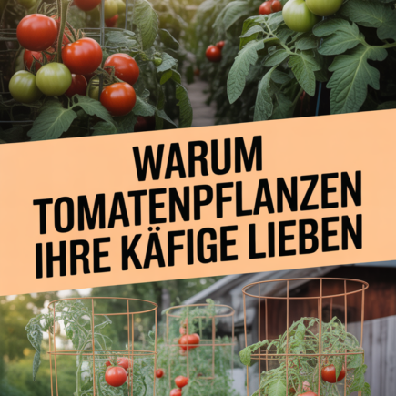 Warum Tomatenpflanzen ihre Käfige lieben