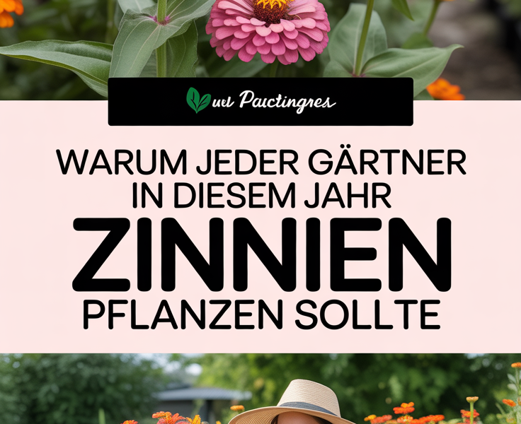 Warum jeder Gärtner in diesem Jahr Zinnien pflanzen sollte