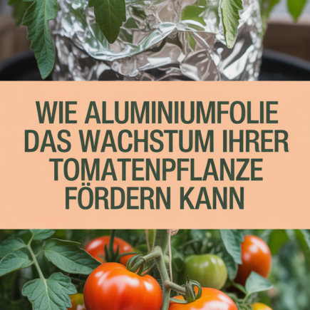 Wie Aluminiumfolie das Wachstum Ihrer Tomatenpflanze fördern kann