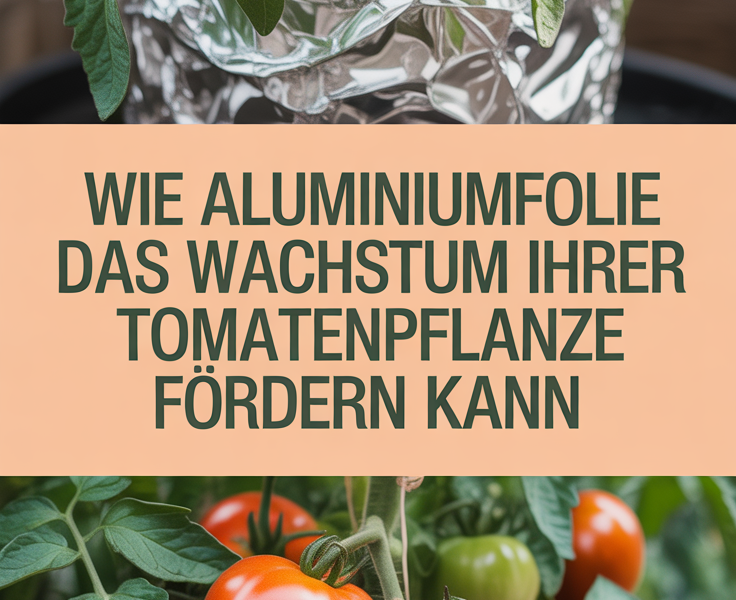 Wie Aluminiumfolie das Wachstum Ihrer Tomatenpflanze fördern kann