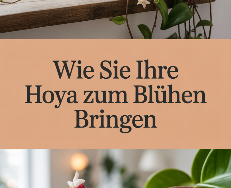 Wie Sie Ihre Hoya zum Blühen bringen