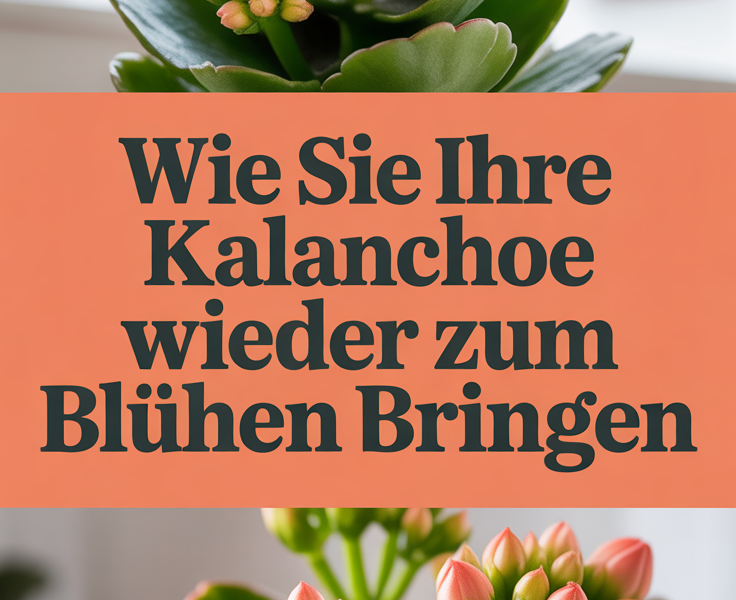 Wie Sie Ihre Kalanchoe wieder zum Blühen bringen
