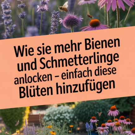 Wie Sie mehr Bienen und Schmetterlinge anlocken – einfach diese Blüten hinzufügen